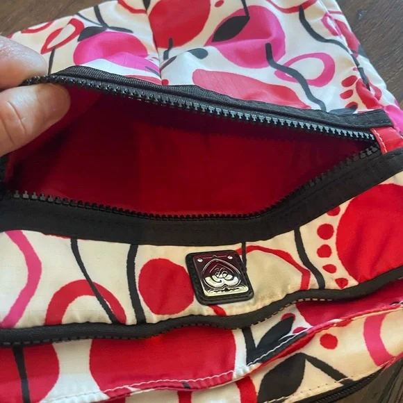Brighton Red Cherry Crossbody Bag / Purse, Matching Brighton Wallet Available - Picture 10 of 13